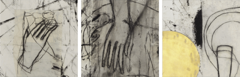 Mimmo Palladino, Sans titre, 1995, (part.)