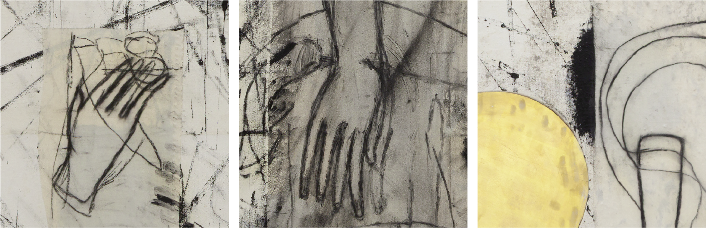 Mimmo Palladino, Senza titolo, 1995, (part.)