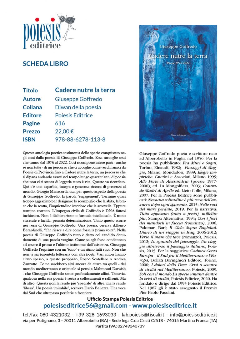 Cadere nutre la terra Scheda